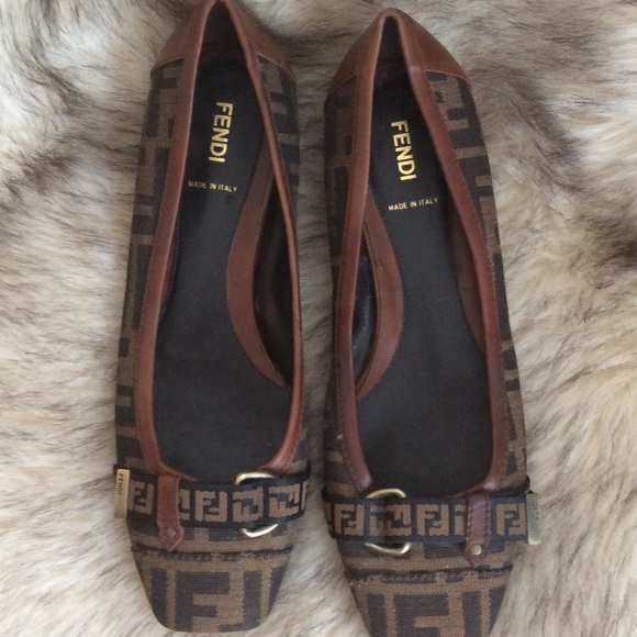 fendi flat shoes